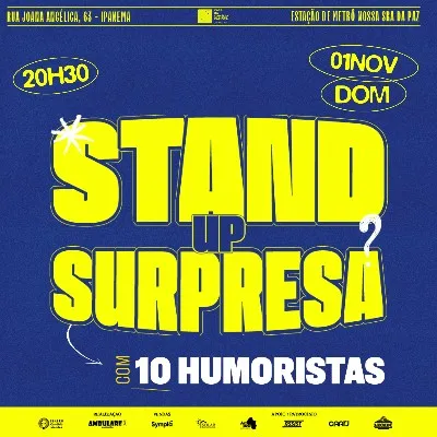 STAND UP SURPRESA